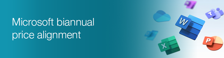 Microsoft announce biannual price realignment
