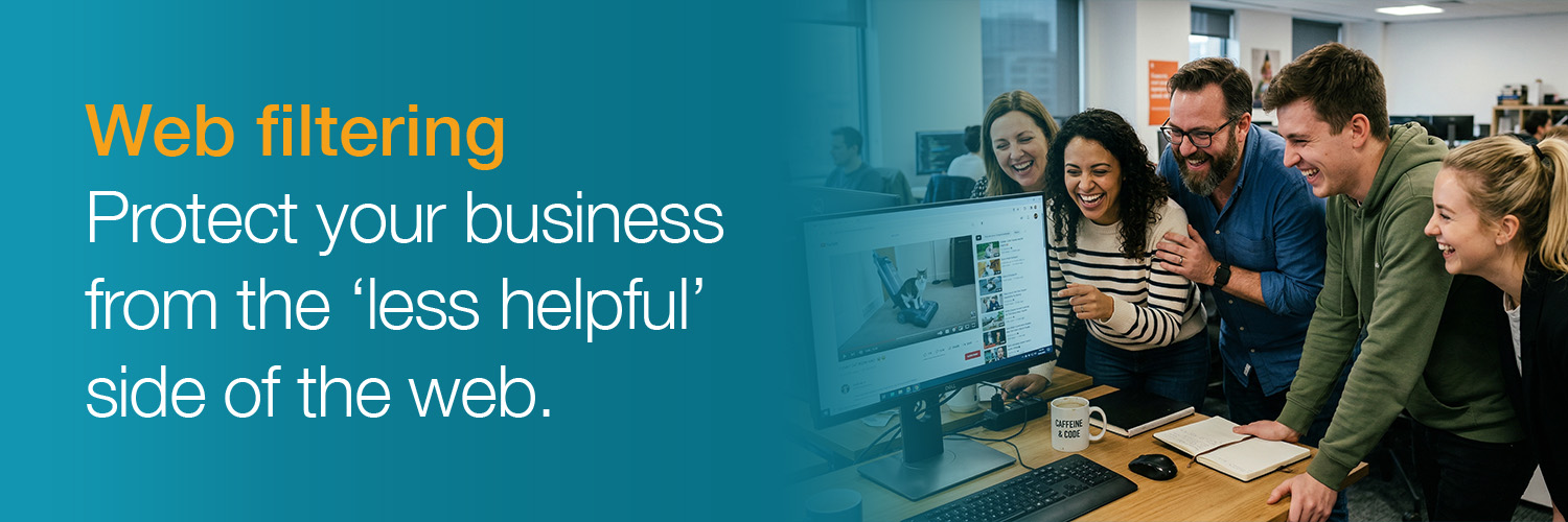 Web-filtering keeps your business safe and productive