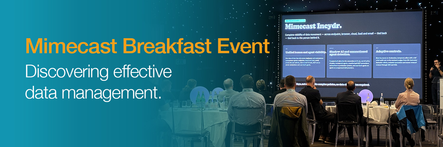Mimecast Event: Discovering effective data management